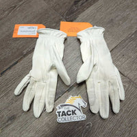 Synthetic Riding Gloves *vgc/fc, clean, stains, older
