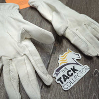 Synthetic Riding Gloves *vgc/fc, clean, stains, older
