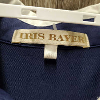 MENS SS Polo Show Shirt, 1/3 Button Up *vgc, mnr pilly cuff edges, collar stains & crinkles
