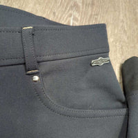 Hvy Full Grippy Seat Breeches *vgc/xc, mnr rubs & stain?mark
