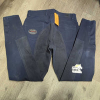Full Seat Breeches *vgc, mnr seam puckers, faded edges, hair, threads & rubs
