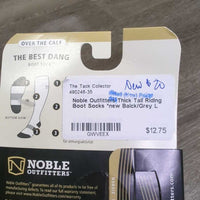 Thick Tall Riding Boot Socks *new
