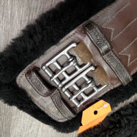 Anatomical Short Girth, 4 liners *vgc, mnr stains, clean, hair, residue, rubs, clumpy
