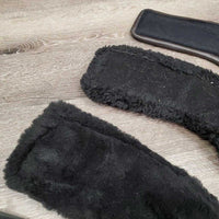 Anatomical Short Girth, 4 liners *vgc, mnr stains, clean, hair, residue, rubs, clumpy
