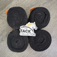 4 Polo Wraps, bag *gc, clean, linty, faded, pilly, hairy
