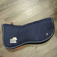 3 pc Set: Profile Saddle Pad, Memory Foam Half Pad, +Cover *xc/vgc/gc, clean, rubs, pills, stains, puckers, hair, crinkles
