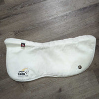 3 pc Set: Profile Saddle Pad, Memory Foam Half Pad, +Cover *xc/vgc/gc, clean, rubs, pills, stains, puckers, hair, crinkles
