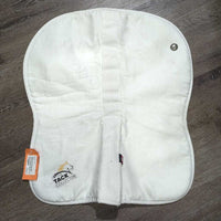 3 pc Set: Profile Saddle Pad, Memory Foam Half Pad, +Cover *xc/vgc/gc, clean, rubs, pills, stains, puckers, hair, crinkles
