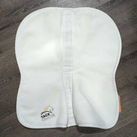 3 pc Set: Profile Saddle Pad, Memory Foam Half Pad, +Cover *xc/vgc/gc, clean, rubs, pills, stains, puckers, hair, crinkles
