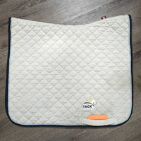 3 pc Set: Profile Saddle Pad, Memory Foam Half Pad, +Cover *xc/vgc/gc, clean, rubs, pills, stains, puckers, hair, crinkles

