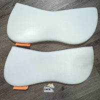 Memory Foam Half Pad, 4 extra shims: 2 front, 2 Full *vgc, mnr hair
