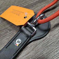 "TrainRein" Draw Reins, els, roller, loops *like new/xc, mnr creases
