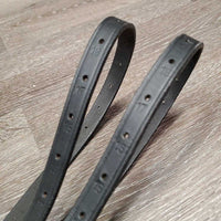 "TrainRein" Draw Reins, els, roller, loops *like new/xc, mnr creases
