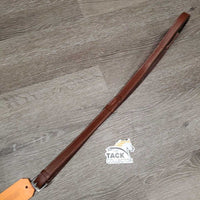 Leather & Elastic Neck Strap *xc/vgc, mnr dirt, creases, dent
