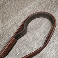 Leather & Elastic Neck Strap *xc/vgc, mnr dirt, creases, dent
