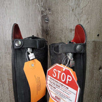 Pr Dress Boots, pr inflatable boot forms, box *xc/vgc, film, mnr dirt, dents
