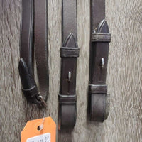 Monocrown Figure 8 Bridle, Braided Reins *xc/vgc, mnr dirt, rubs & dents
