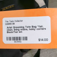 Grooming Tote Bag *fair, clean, lining stains, holey corners
