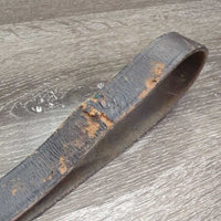 Pr Donut Leather Side Reins *gc/fair, scrapes, mnr dirt, residue, v.chewed, thin & scraped spots
