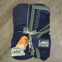 Fleece & Scrim Cooler, tail *gc, clean, faded, rubs, pills, older
