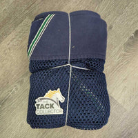 Fleece & Scrim Cooler, tail *gc, clean, faded, rubs, pills, older
