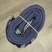 Fleece & Scrim Cooler, tail *gc, clean, faded, rubs, pills, older
