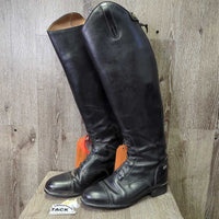 Field Boots, Zipx, 2 Ariat Black bags *vgc, older, mnr scuffs, dirt & edge rubs, holey bags
