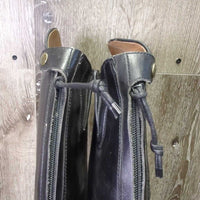 Field Boots, Zipx, 2 Ariat Black bags *vgc, older, mnr scuffs, dirt & edge rubs, holey bags
