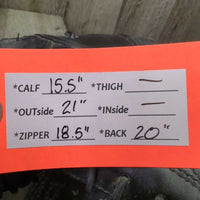 Field Boots, Zipx, 2 Ariat Black bags *vgc, older, mnr scuffs, dirt & edge rubs, holey bags
