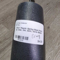 1 ONLY Plastic Spring Boot Form *gc, older, film, bent, dents
