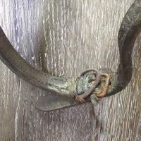 Rsd Bridle, Braided Reins *fair, v.dry, v.stiff, v.tight keepers, rusty, tied, dirty, mold?
