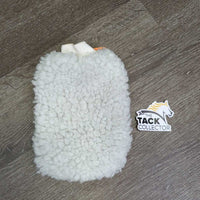 Double Sided Fleece Grooming Mitt *gc, clean, rubs, pilly, elastic: stains & rubs
