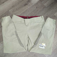 Side Zip Breeches *gc/fair, older, stains, seam puckers, knee rubs, seat: v.pulled, snags & holes, seat/legs stains
