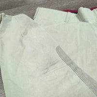 Side Zip Breeches *gc/fair, older, stains, seam puckers, knee rubs, seat: v.pulled, snags & holes, seat/legs stains
