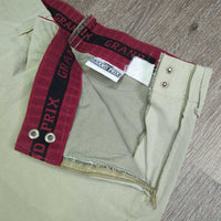 Side Zip Breeches *gc/fair, older, stains, seam puckers, knee rubs, seat: v.pulled, snags & holes, seat/legs stains
