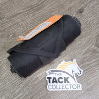 1 ONLY Stretchy Nylon Leg Wraps *fair, cut velcro, clean, rubs, frays, rough edges, shortened, hairy
