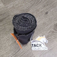 1 ONLY Stretchy Nylon Leg Wraps *fair, cut velcro, clean, rubs, frays, rough edges, shortened, hairy
