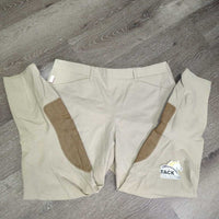 Side Zip Breeches *vgc, older, mnr pills, hairy velcro, threads & edge rubs
