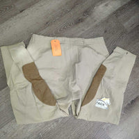 Side Zip Breeches *vgc, older, mnr pills, hairy velcro, threads & edge rubs
