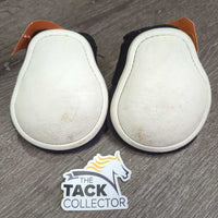 Hind Boots, velcro *gc/fair, clean, v.pilly edges, UNSTITCHED edges, rubs, pilly, linty/hairy velcro, older
