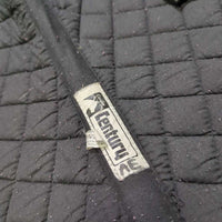 Quilt Jumper Pad *gc, clean, v. pilly, stains, mnr rubs, residue, threads, holey edges, hair, puckers
