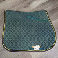 Quilt Jumper Pad *gc, clean, pills, v. faded, mnr rubs, hair, threads, stains, puckers, curled edges
