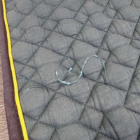 Quilt Jumper Pad *gc, clean, pills, v. faded, mnr rubs, hair, threads, stains, puckers, curled edges
