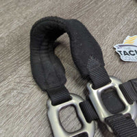 Nylon/Fleece Break Away Halter, snap, adj *vgc/gc, mnr dirt, hair, rubs & pills

