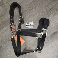 Nylon/Fleece Break Away Halter, snap, adj *vgc/gc, mnr dirt, hair, rubs & pills
