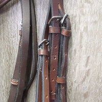 Rsd/FS Padded Bridle, Rsd/FS Braided Reins *xc/like new, clean, v.mnr rubs

