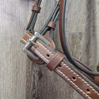 Rsd/FS Padded Bridle, Rsd/FS Braided Reins *xc/like new, clean, v.mnr rubs
