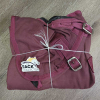 Cotton Stable Sheet, 2 legs, tail *vgc, mnr hair, film
