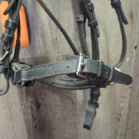 Rsd Padded Monocrown Bridle, Braided Reins *vgc, mnr dirt, residue & stains
