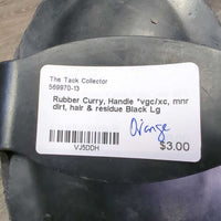 Rubber Curry, Handle *vgc/xc, mnr dirt, hair & residue
